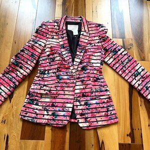 Banana Republic Bella vibrant multicolor blazer NWT size 6